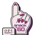 OPI Unveils New RapiDry™ Nail Polish by Teaming Up With Wingstop to Introduce the “Snack in :60 Challenge”