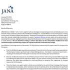 JANA Partners Sends Letter to Lamb Weston Board of Directors