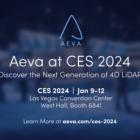 Aeva to Showcase World’s First Automotive-Grade FMCW 4D LiDAR for Advanced Driver Assist and Autonomy in Production Vehicles at CES 2024