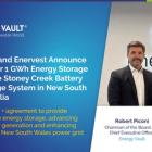 Energy Vault and Enervest Announce Agreement for 1.0 GWh Energy Storage Project for the Stoney Creek Battery Energy Storage System in New South Wales, Australia