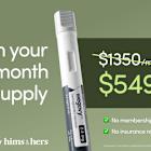 Hims & Hers Introduces 6-Month Wegovy® New Customer Offer