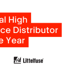 DigiKey Awarded Global High Service Distributor of the Year for 2023 by Littelfuse