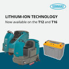 Tennant Company Introduces Lithium-Ion-Powered T12 and T16 Scrubbers