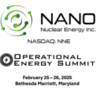 NANO Nuclear Energy Announced as Two Star Partner of the Institute for Defense and Government Advancement’s Operational Energy Summit with CEO James Walker Scheduled to Present