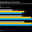 Russian Wheat Shipments Set to Slow After Record Early Pace