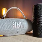 JBL’s new portable speakers get more battery life, lossless audio … and straps!