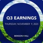 Benson Hill Announces Third Quarter 2023 Financial Results, Improves 2023 Outlook, and Pays Down Debt