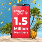 High Tide Surpasses 1.5 Million Cabana Club Members