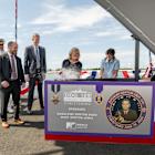 HII Christens Guided Missile Destroyer Jeremiah Denton (DDG 129)