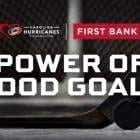 FIRST BANK SCORES BIG WITH PARTNERSHIP WITH THE CAROLINA HURRICANES FOUNDATION