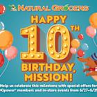 Natural Grocers® Invites Mission, Kansas, Customers to Celebrate Store's 10th Anniversary June 27-29, 2025