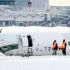 Questions emerge about what may have caused Delta plane to burst into flames and flip over