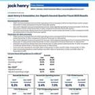 Jack Henry & Associates, Inc. Reports Second Quarter Fiscal 2025 Results