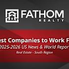 Fathom Realty Named One of U.S. News & World Report's Best Companies to Work For