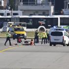 Climate protest at Frankfurt Airport forces a temporary halt to flights