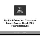 The RMR Group Inc. Announces Fourth Quarter Fiscal 2024 Results