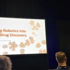 Exscientia outline robot and AI use in drug discovery workflow