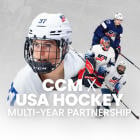 CCM Hockey Announces Multi-Year Partnership with USA Hockey