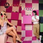 Chase Stokes and Paris Hilton Celebrate the Unveiling of the Latest Motorola Razr