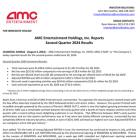 AMC Entertainment Holdings, Inc. Reports Second Quarter 2024 Results