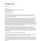 The D. E. Shaw Group Releases Open Letter to the Board of Directors of Air Products and Chemicals