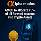 Alpha Modus Holdings Inc. (NASDAQ: AMOD) to Allocate 25% of Forward Revenue into Crypto Assets, Citing MicroStrategy Model and Leveraging CashX™ Infrastructure