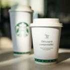 Starbucks takes a step toward sustainability with new compostable cups