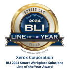 Keypoint Intelligence Recognizes Xerox with BLI 2024 Smart Workplace Software Line of the Year Award