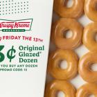 KRISPY KREME® Fans are in Luck this Friday the 13th: 13-cent Original Glazed® Dozen!