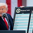 Crypto Daybook Americas: Bitcoin Slides to $83K as U.S. Tariffs Rattle Stocks, Currencies